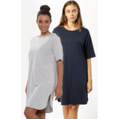 Chemise de nuit UNISEXE en  coton bio 100%